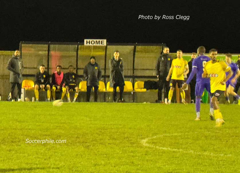 The stadium is the home of Hucknall Town.