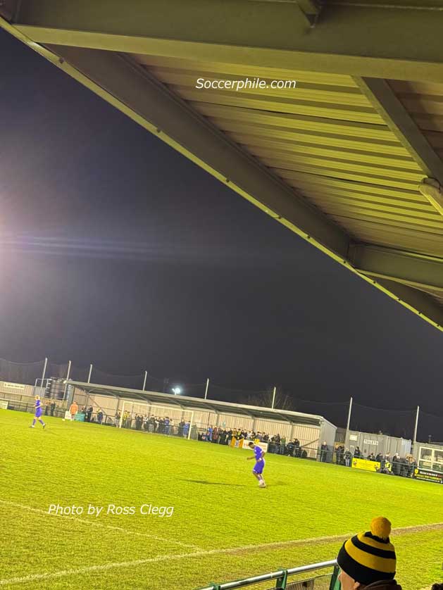 Hucknall Town v Grantham Town.