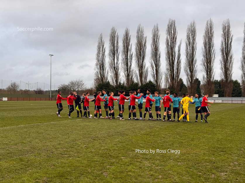 The stadium for a United Counties League match v Radford.