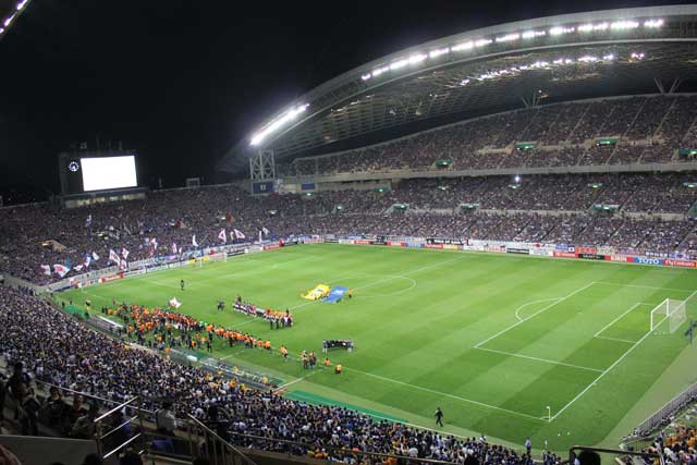 Saitama Stadium regularly hosts international matches.