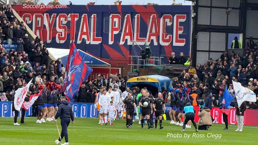 Crystal Palace's Selhurst Park Stadium.
