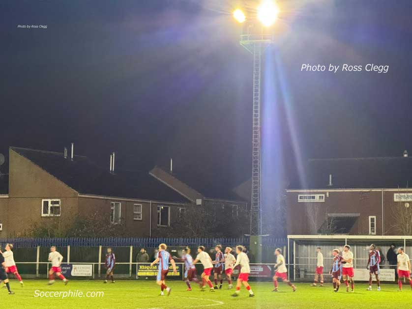The stadium is the home of Radford FC.
