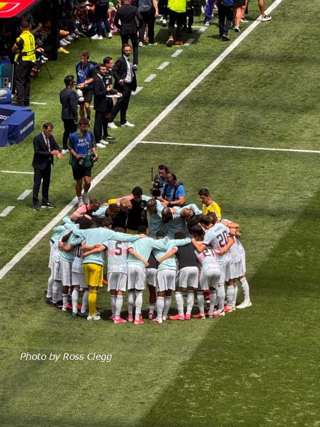 Belgium come together.