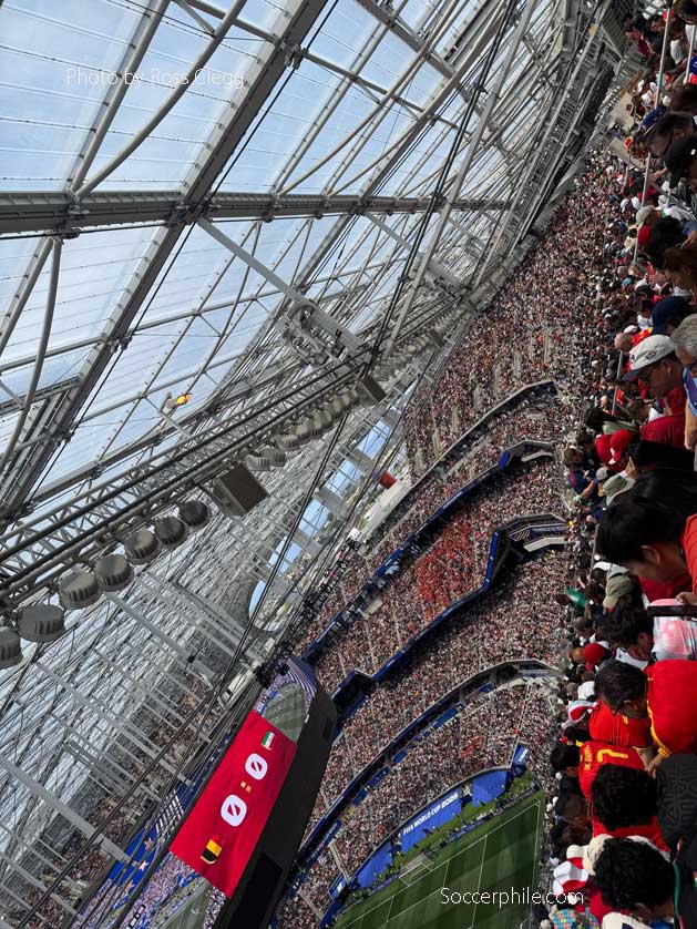 Belgium v Iran, Los Angeles.