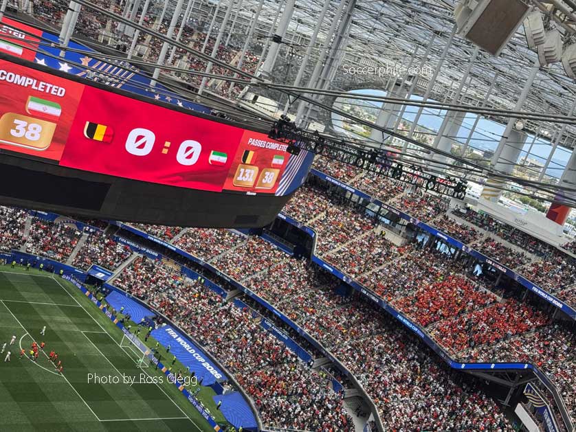 Belgium v Iran, Los Angeles.