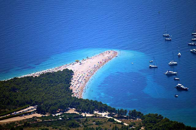 The Adriatic Coast at Bol.
