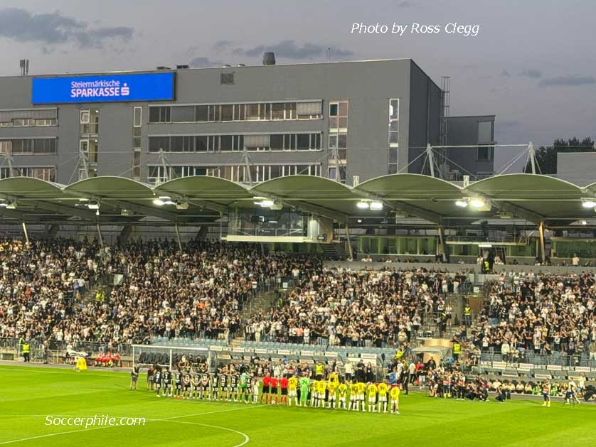 Stadion Graz Liebenau, Graz, Austria.