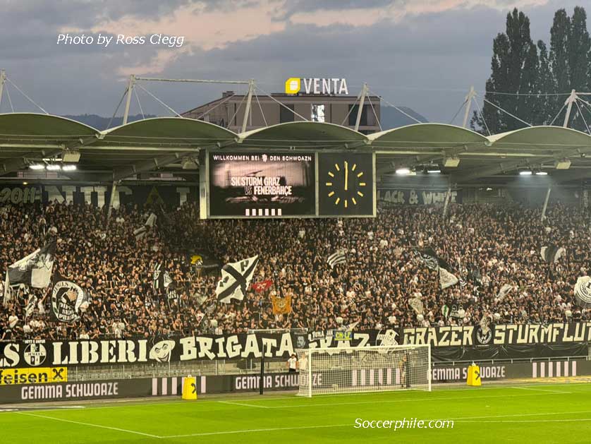 Stadion Graz Liebenau, Graz, Austria.