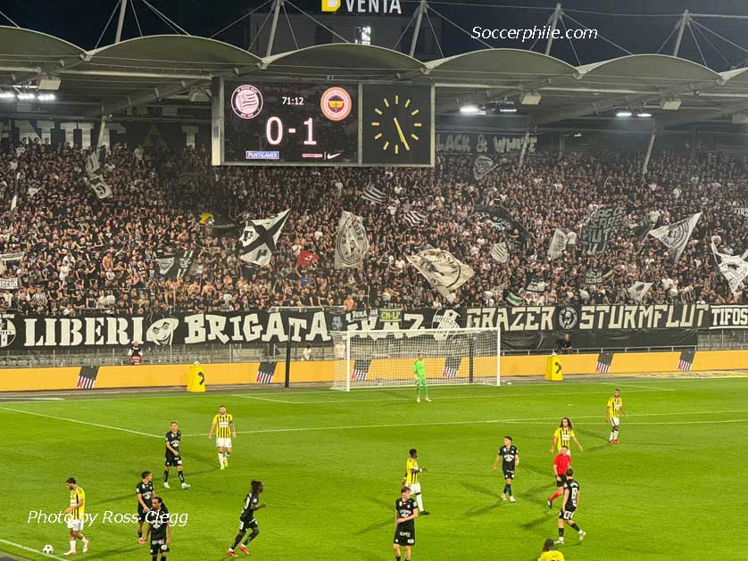 Stadion Graz Liebenau, Graz, Austria.