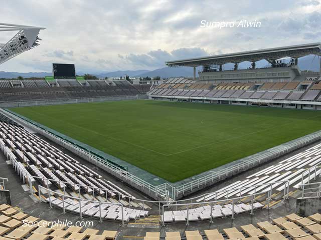 Matsumoto Football Stadium (Sunpro Alwin).