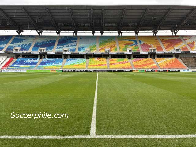 Suwon World Cup Stadium.