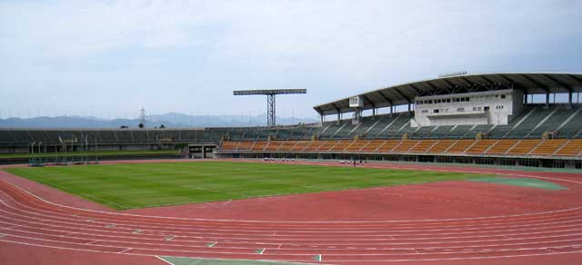 Toyama Stadium.