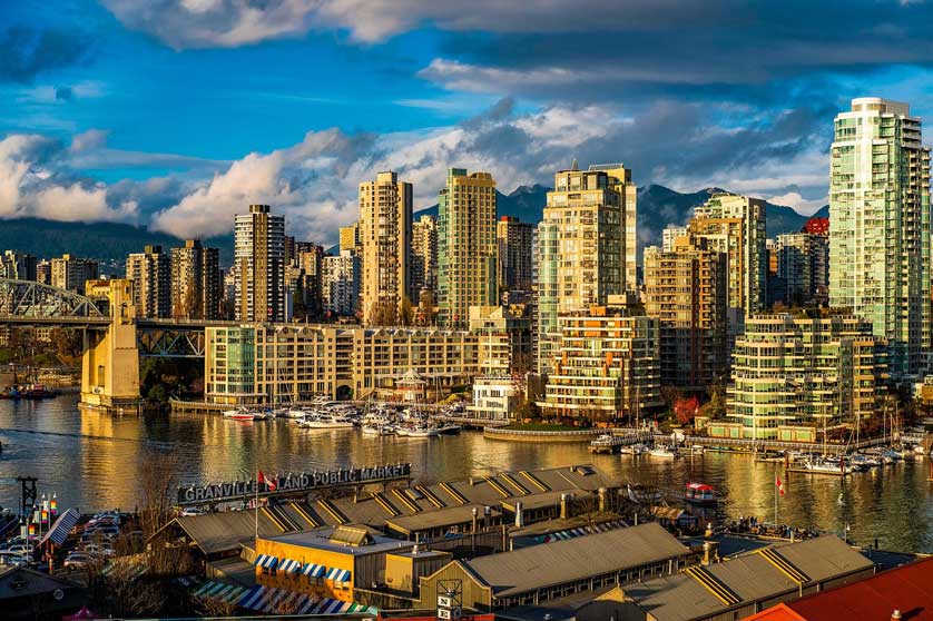 Vancouver in Canada.
