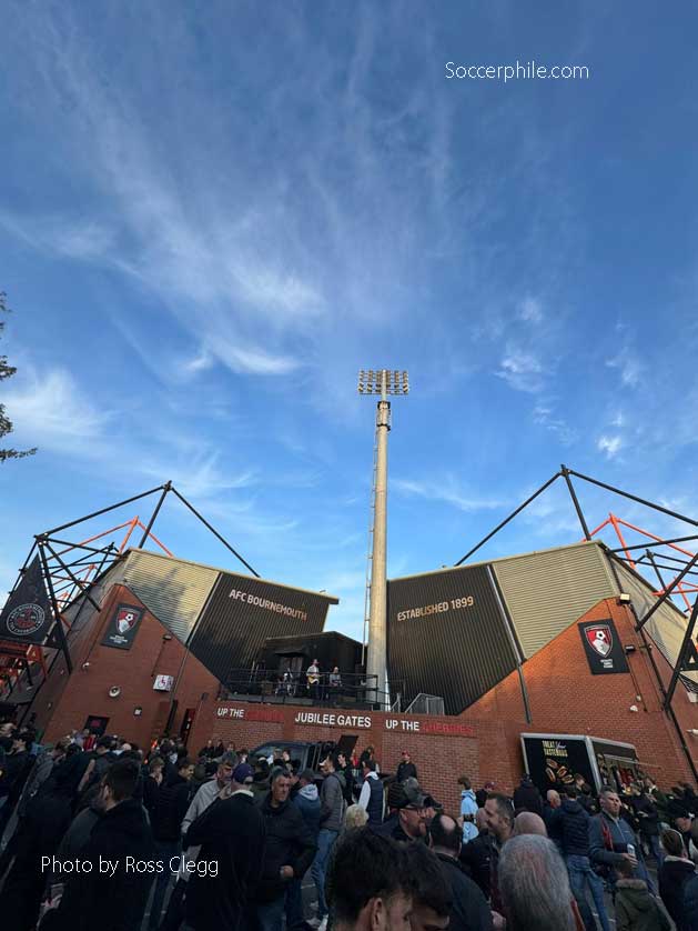 Bournemouth's Vitality Stadium.