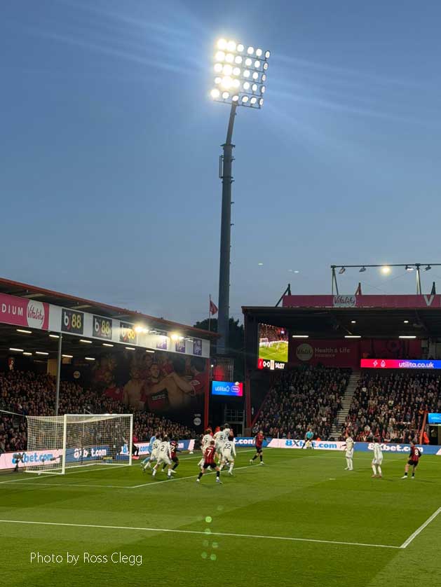 Vitality Stadium, Bournemouth.
