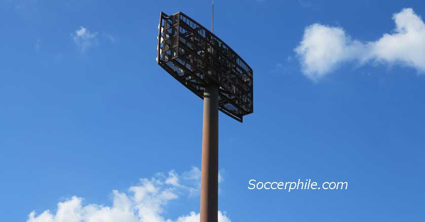 Floodlight, Wave Stadium in Kariya, Aichi Prefecture.