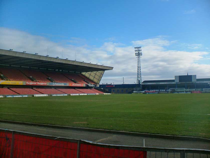 The ground before renovations.