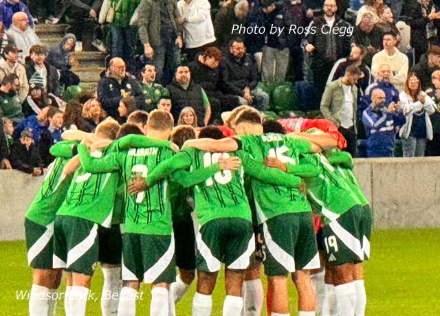 The huddle.