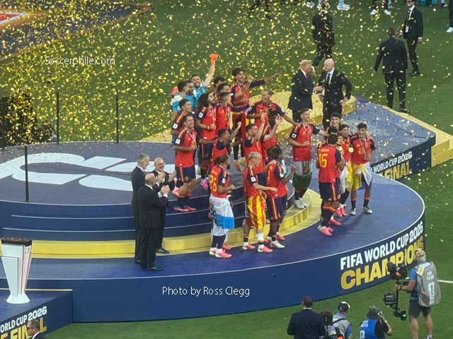 Spain Win World Cup 2026.