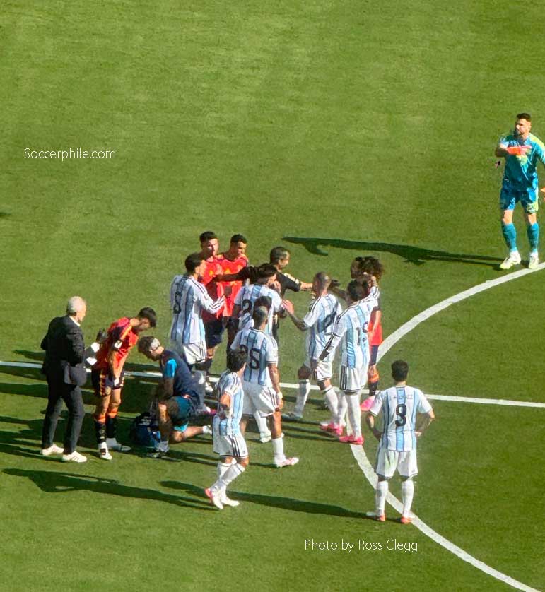 Argentina v Spain in 2026.