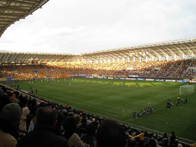 Yurtec Sendai Stadium.