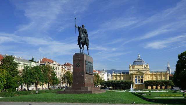 Zagreb, Croatia's capital.