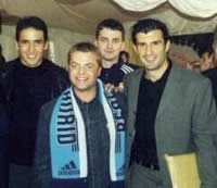Raul and Figo with Keith.