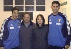 Raul & Hierro with Keith and wife.