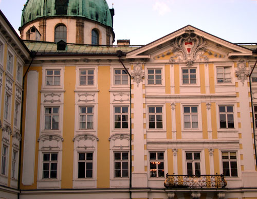 Hofburg Palace, Innsbruck, Austria.