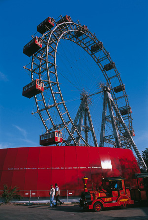 Ferris Wheel, Prater, Vienna, Austria.