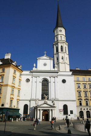 St. Michaels Church, Vienna, Austria.