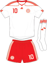 Denmark team jersey kit 2 (c) Soccerphile.