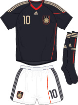 Germany team jersey kit 2 (c) Soccerphile.