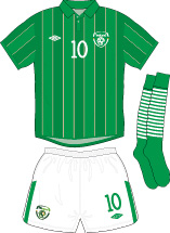 Ireland team jersey kit 1 (c) Soccerphile.