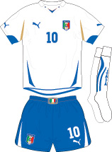 Italy team jersey kit 2 (c) Soccerphile.