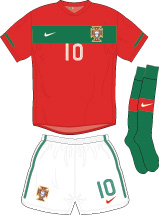 Portugal team jersey kit 1 (c) Soccerphile.