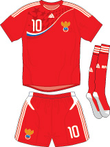 Russia team jersey kit 1 (c) Soccerphile.