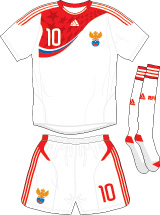 Russia team jersey kit 2 (c) Soccerphile.