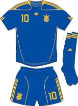 Ukraine team jersey kit 2 (c) Soccerphile.