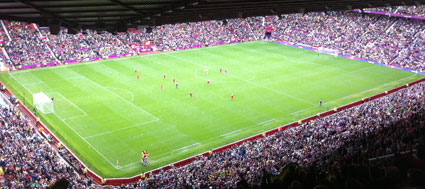 Olympic football at Old Trafford Olympic soccer, Old Trafford Stadium