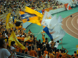 Shimizu fans.