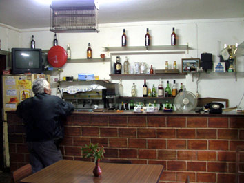 Algarve country bar.