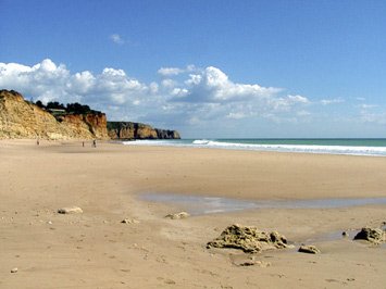 Algarve beach.