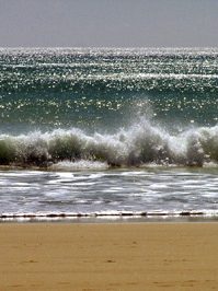 Algarve beach.