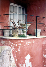 Sintra Palace balcony.