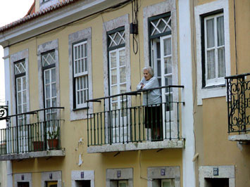 Street life Lisbon.