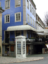 Sintra telephone box.