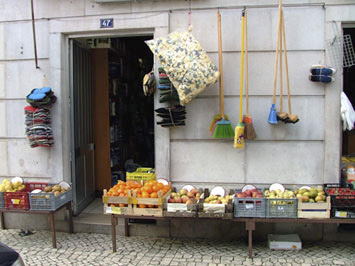 Leiria shop front.