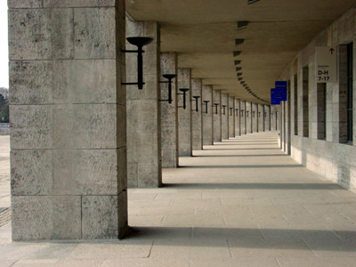 Olympiastadion, Charlottenburg, Berlin.