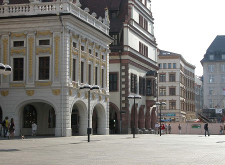 Stock Exchange and Town Hall, Leipzig by Lars Gohler.